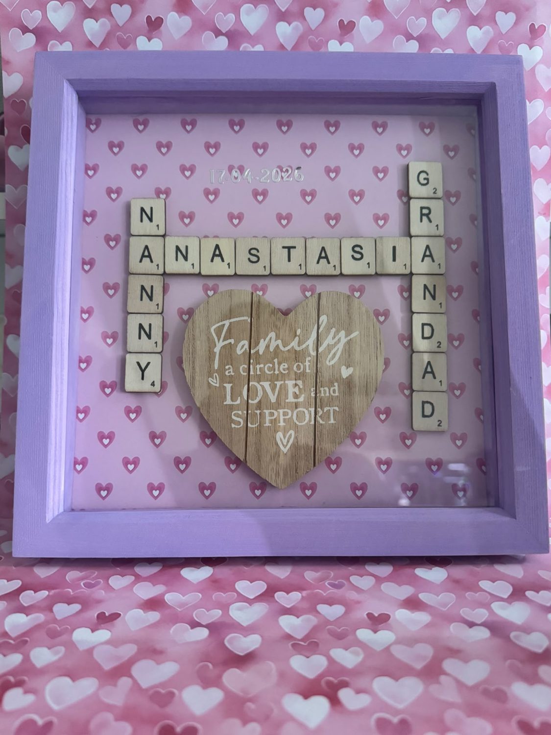 Keepsake frames